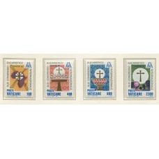 VATICANO 1985 Yv. 779/82 SERIE COMPLETA DE ESTAMPILLAS NUEVAS MINT