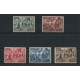 VATICANO 1951 Yv. 167/71 SERIE COMPLETA DE ESTAMPILLAS NUEVAS CON GOMA 70 Euros