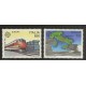 TEMA EUROPA 1988 ITALIA SERIE COMPLETA DE ESTAMPILLAS NUEVAS MINT TRENES