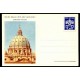 VATICANO 1953 ENTERO POSTAL CON VISTA