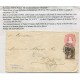 ARGENTINA 1881 ENTERO POSTAL CIRCULADO CON FRANQUEO ADICIONAL ENVIADO A FRANCIA, ESTE ES EL SOBRE PAPEL LISO EN KNEITSCHEL Nº 2e SIN COTIZACION PARA USADO, RARISIMO