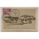 ARGENTINA 1947 TARJETA AVION CALQUIN, RARA