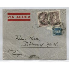 ARGENTINA 1930 SOBRE CORREO AEREO CIRCULADO A ALEMANIA CON FRANQUEO DE $ 1,56