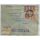 ARGENTINA 1935 SOBRE CORREO AEREO CIRCULADO A INGLATERRA CON FRANQUEO DE $ 2,35