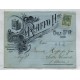 ARGENTINA 1902 SOBRE CON MUY LINDA PUBLICIDAD