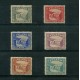 ISLANDIA 1931 Yv. 139/44 SERIE COMPLETA DE ESTAMPILLAS NUEVAS CON GOMA 120 EUROS