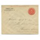 ARGENTINA 1908 ENTERO POSTAL SOBRE CIRCULADO CON IMPRESIÓN PRIVADA