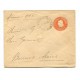 ARGENTINA 1902 ENTERO POSTAL SOBRE CON MATASELLO SANTO TOME CORRIENTES