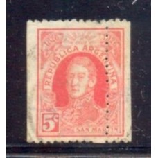 ARGENTINA 1926 GJ 623 VARIEDAD DENTADO BIEN CORRIDO