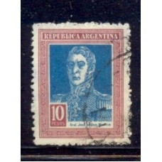 ARGENTINA 1923 GJ 588 PE 290 FILIGRANA RA  U$ 8