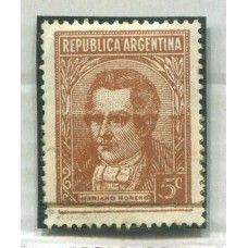 ARGENTINA 1935 GJ 795 MATE PROCERES Y RIQUEZAS 1 VARIEDAD FIN DE BOBINA , SON MUY RAROS EN ESTA EMISION NUEVO