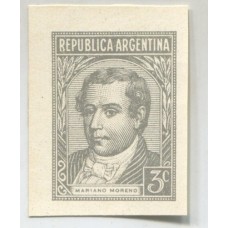 ARGENTINA 1942 GJ 870 PROCERES Y RIQUEZAS 1 ENSAYO