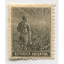 ARGENTINA 1911 GJ 326 ESTAMPILLA NUEVA LABRADOR U$ 5.7