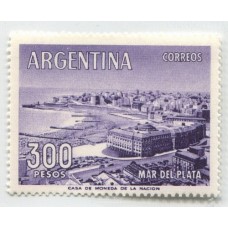 ARGENTINA 1959 GJ 1149A MAR DEL PLATA SATINADO IMPORTADO NUEVO MINT