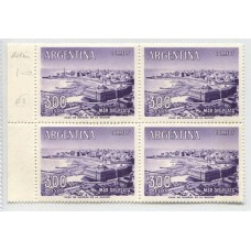 ARGENTINA 1959 GJ 1149A MAR DEL PLATA SATINADO IMPORTADO CUADRO NUEVO MINT U$ 40