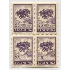 ARGENTINA 1965 GJ 1313 CUADRO DE ESTAMPILLAS NUEVAS MINT U$ 24