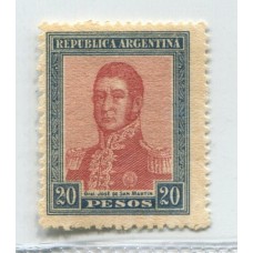 ARGENTINA 1917 GJ 455 ESTAMPILLA NUEVA DE ESTUPENDA CALIDAD U$ 90