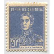 ARGENTINA 1927 GJ 631 PE 319 FILIGRANA AHORRO POSTAL U$ 50 NUEVO MINT + 50 %