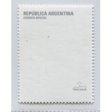 ARGENTINA 2005 GJ 3429 ESTAMPILLA MINT CON ERROR COLOR VERDE OMITIDO, RARISIMA VARIEDAD NO CATALOGADA