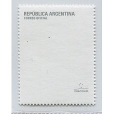 ARGENTINA 2005 GJ 3429 ESTAMPILLA MINT CON ERROR COLOR VERDE OMITIDO, RARISIMA VARIEDAD NO CATALOGADA