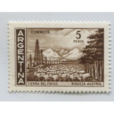 ARGENTINA 1959 GJ 1141 ESTAMPILLA NUEVA MINT PE 606Aa U$ 9