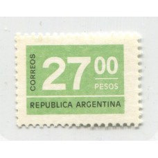 ARGENTINA 1976 GJ 1727A ESTAMPILLA MINT