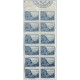 ARGENTINA 1969 GJ 1497 TRES CUADROS DE ESTAMPILLAS MINT DE DIFERENTES COLORES U$ 120