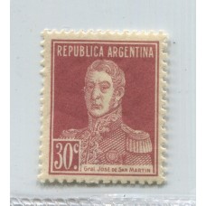 ARGENTINA 1923 GJ 572 ESTAMPILLA NUEVA CON GOMA U$ 16