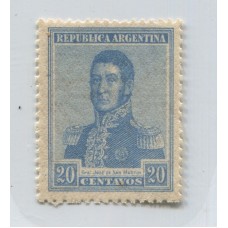 ARGENTINA 1920 GJ 519 ESTAMPILLA NUEVA CON GOMA U$ 13.5