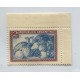 ARGENTINA 1935 GJ 813 ESTAMPILLA MINT CON BORDES ESQUINA DE HOJA U$ 45