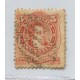 ARGENTINA 1867 GJ 38 ESTAMPILLA CON MATASELLO MUDO DE SAN LUIS