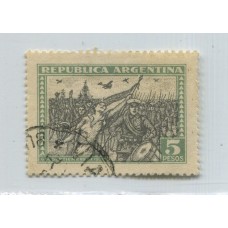 ARGENTINA 1930 GJ 691 ESTAMPILLA USADA U$ 40