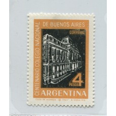 ARGENTINA 1963 GJ 1249A PE. 667b VARIEDAD TIZADO MINT U$ 20