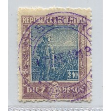 ARGENTINA 1912 GJ 361 ESTAMPILLA USADA u$ 18