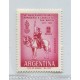 ARGENTINA 1962 GJ 1231A PE. 656b VARIEDAD TIZADO MINT U$ 15