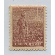 ARGENTINA 1911 GJ 334 ESTAMPILLA NUEVA CON GOMA U$ 10