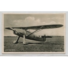 ALEMANIA 1936 TARJETA POSTAL AVION DE LA LUFTWAFFE CIRCULADA