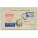 ALEMANIA 1930 SOBRE VOLADO POR ZEPPELIN CIRCULADO ESPAÑA CON VARIAS MARCAS DE TRANSITO Y RECEPCION