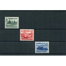 ALEMANIA 1939 Yv. 629A/C SERIE COMPLETA NUEVA DE AUTOMOBILES RESELLADA 120 Euros