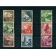 ALEMANIA 1938 Yv. 616/24 SERIE COMPLETA ESTAMPILLAS USADAS
