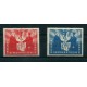 ALEMANIA ORIENTAL DDR 1951 Yv. 36/7 SERIE COMPLETA DE ESTAMPILLAS MINT €55