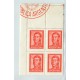 ARGENTINA 1965 GJ 1308CA VARIEDAD COMPLEMENTO CUADRO U$ 20