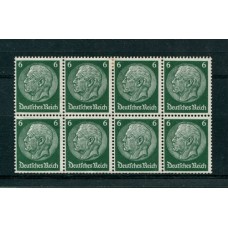 ALEMANIA 1934 ZUSAMMENDRUCKE NUEVO HOJA CARNET HB 83 