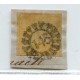 ALEMANIA 1849 ESTADO DE BAVIERA Yv. 8 EN FRAGMENTO MUY RARO SELLO 240 EuROS