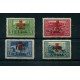 ALBANIA 1924 Yv. 140/3 SERIE COMPLETA DE ESTAMPILLAS NUEVAS CRUZ ROJA 70 EUROS