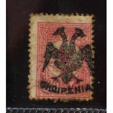 ALBANIA 1913 Yv. 05 ESTAMPILLA NUEVA CON GOMA, RARA 240 EUROS