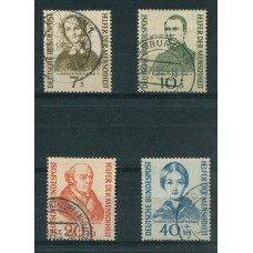 ALEMANIA OCCIDENTAL 1955 Yv. 98/101 SERIE COMPLETA DE LUJO €55