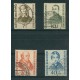 ALEMANIA OCCIDENTAL 1955 Yv. 98/101 SERIE COMPLETA DE LUJO €55