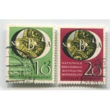 ALEMANIA OCCIDENTAL 1951 Yv. 27/8 SERIE COMPLETA DE LUJO €125