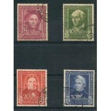 ALEMANIA OCCIDENTAL 1949 Yv. 3/6 SERIE COMPLETA DE LUJO €190